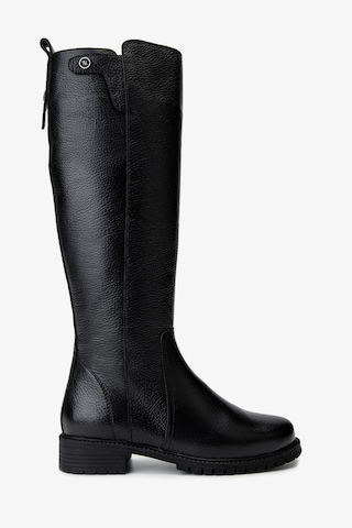 Valmenti Kadın Siyah Floter Casual Çizme 33 2024 Bn Czm Sk24-25 Sıyah Fltr Siyah Deri
