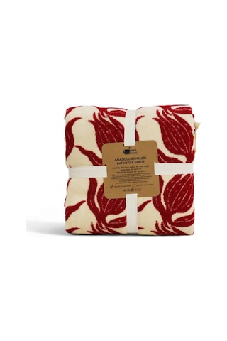 Bigghome Lalezar Tek Kişilik Battaniye 150 X 200 Cm Karışık