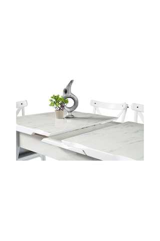 İkon Banklı Mdf Mutfak Masa Sandalye Takımı 70x110