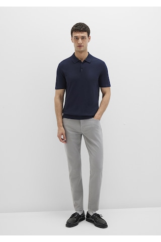 Mavi - Milan Mavi Black Gri Gabardin Pantolon 0081090688 Gri