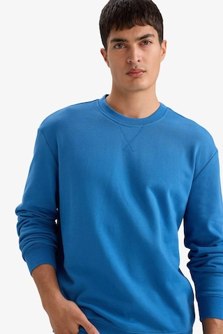 Defacto %100 Pamuk Basic Sweatshirt E8339ax26spbe410 Mavi-be410