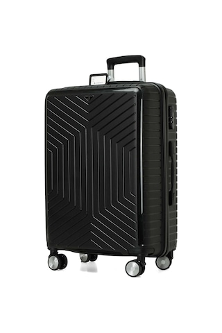 Lumberjack Parıs -o Pp 5fx Siyah Unisex Orta Boy Valiz 000000000101972778 Siyah