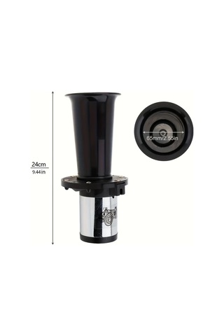 Xuweiwei Arabalar İçin 12v Vintage Buhar Kornası Siyah 110db Klasik Retro Stil Eski Araç Motosiklet Kamyon Modifikasyon Aksesuarı Steampunk Tasarım