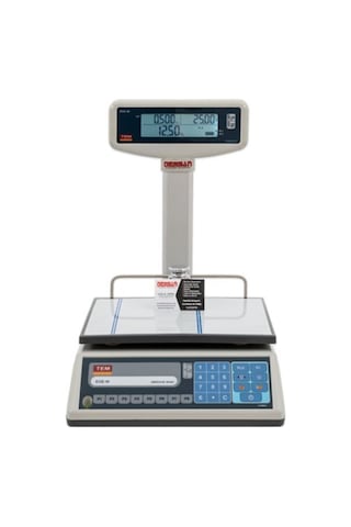 Tem Ege Lcd 30 Kg Boyunlu Onaylı Terazi - Terazi