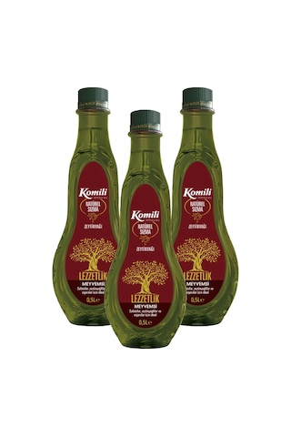 Komili Natürel Sızma Zeytinyağı 3 x 500 ML
