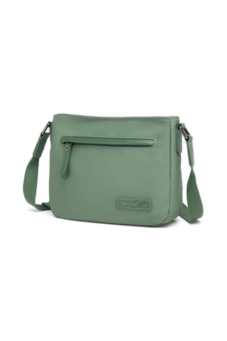 Smart Bags Twill Dimi Kumaş Postacı Kadın Çantası 3324 Yeşil
