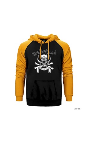 Motörhead Kırmızı Renk Reglan Kol Sweatshirt / Hoodie