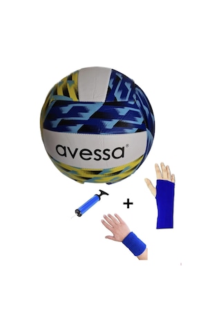 Avessa Dikişli Yumuşak Deri Soft Touch Antrenman Salon Voleybol T Çok Renkli