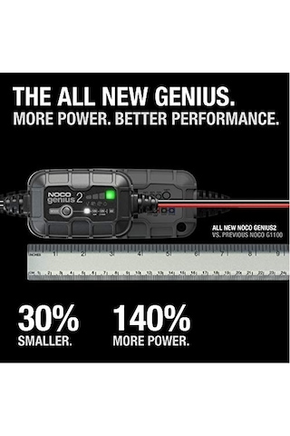 Noco Genıus2 6v/12v 2a Akıllı Akü Şarj Ve Akü Bakım/desülfatör