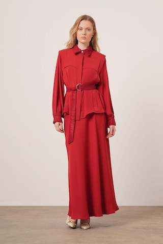 Ftz Women Kadın Piar Etekli Takım Bordo 31148 Bordo