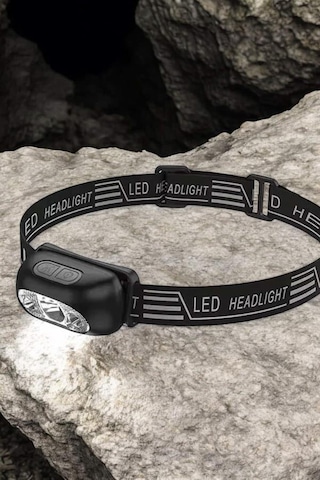 Kamp Lambası Led Işık Kafa Lambası Balıkçı Lambası Ayarlanabilir Çoklu Renk