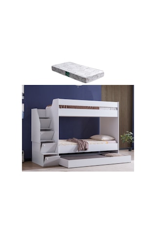 Ranza, Martin Yavrulu Ranza - Beyaz 1 Adet Comfort Yatak 240 CM