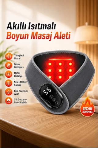 Boyun Masaj Aleti 5 Kademeli Isı Ayarı
