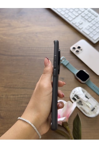 Redmi Note 14 Pro 4g Uyumlu Süper İnce Mat Ultra Thin Silikon Kılıf Siyah