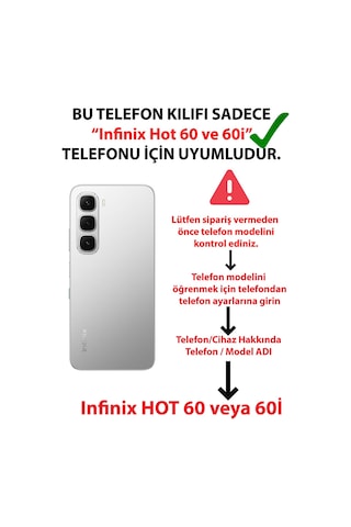 Infinix Hot 60 - Hot 60i Uyumlu Çiçekli Ördek Baskılı Silikon Kılıf