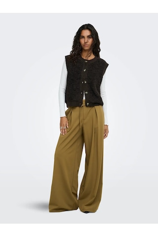 Jdy Jdyeira Life S/l On Button Vest Knt Noos Kadın Yelek 15359800 Kahve