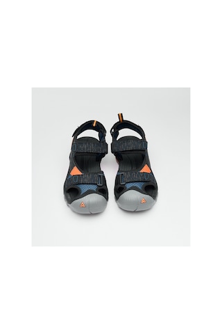 Derinet Humtto Comfort Taban Erkek Sandalet Siyah Siyah
