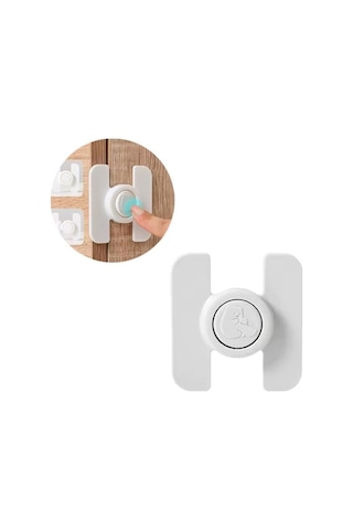Sunup Sn-28751 Düğmeli Tip Dolap Ve Çekmece Çocuk Güvenlik Kilidi