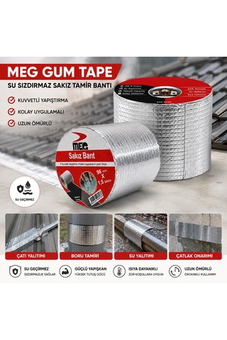 Su Geçirmez Tamir Bandı 96 Mm X 1,5 M Standart