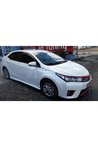 Toyota Corolla Uyumlu Tampon Ekleri-fibersan Tuning