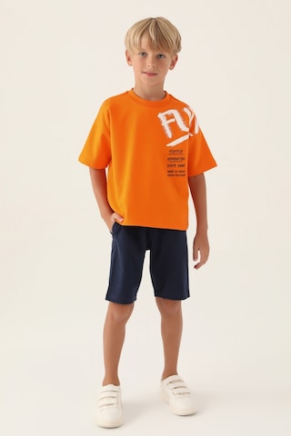 Rolypoly Generation Turuncu Erkek Çocuk Bermuda Takım 5274-43336 Turuncu