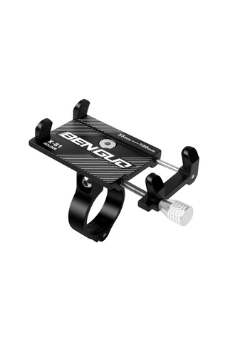 Motosiklet Gidon Alüminyum Alaşımlı Telefon Braketi 001