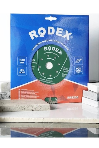 Rodex Turbo Elmas Kesme Diski 230mm Rrs230