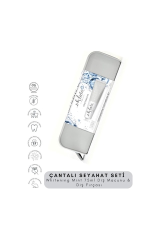 Ohlala Whitening 75 Ml + Dental Luxe Diş Fırçası Premium Seyahat Seti