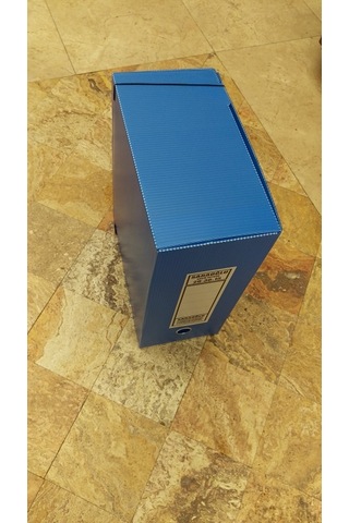 Saraoğlu Arşiv ve Proje Kutusu 29 x 36 x 15 CM Mavi 15 Adet