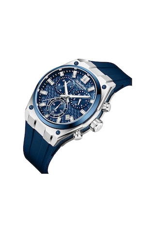 Quantum Hng1237.399 Chronograph Erkek Kol Saati Metalik Gri