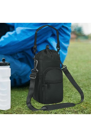 Homyl Açık Hava Sporları Seyahat Bisiklet Için Saplı Siyah Siyah