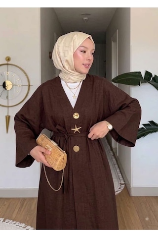 Miss Meliss Pera Keten Kap Kahverengi Kahverengi