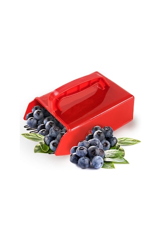 Tenfowee Meyve Toplama Aleti Metal Tıraşlı Ergonomik Saplı Bahçe Aracı Yaban Mersini, Karpuz Çileği, Kuru Üzüm Hızlı Toplama