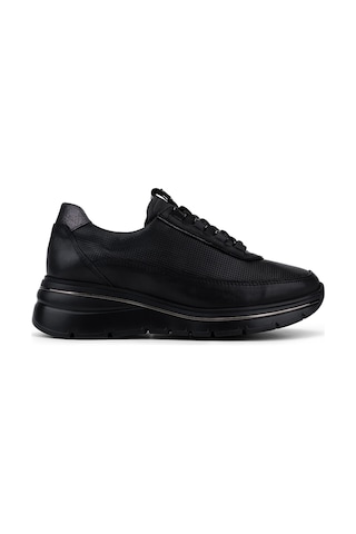 Tamer Tanca Kadın Hakiki Deri Siyah Sneakers & Spor Ayakkabı 298 3220 Bn Ayk Y26 Syh/antrasıt Bsk