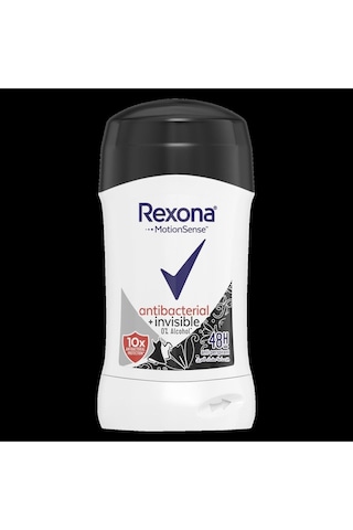 Rexona Antibacterial+ Invisible 48H Kadın Stick Deodorant 40 G