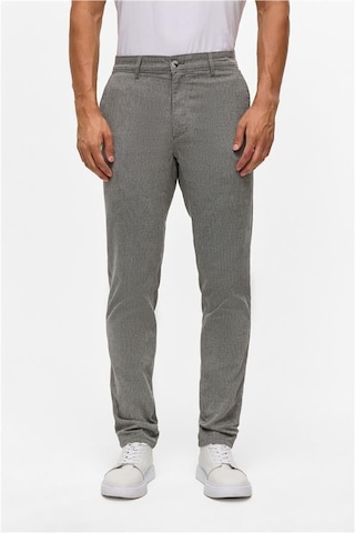 Siyah Slim Armürlü Pantolon Siyah