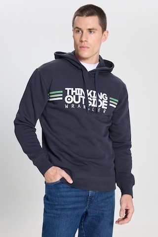 Wrangler Regular Fit Normal Kesim Kapüşonlu İçi Polarlı Antrasit Sweatshirt W242443003 Antrasit