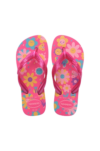 Havaianas Kıds Flores Kız Çocuk Parmak Arası Terlik 4000052 4000052 2933 Pembe