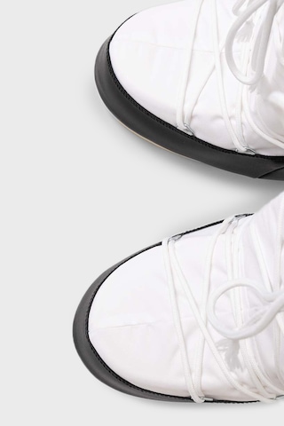 Moon Boot Bayan Kar Botu 80d1400440 Na02 Siyah-beyaz Siyah-beyaz Beyaz - Siyah