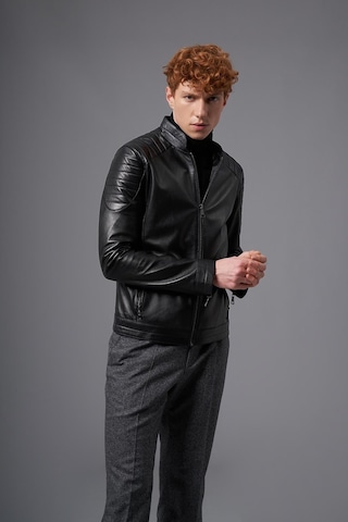 Caronte Siyah Deri Mont 111607 001