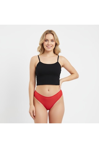 Kadın Tül Cheeky Külot Bb2046 Nar Çiçeği