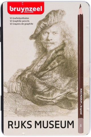 Bruynzeel Ruks Museum 12'li Dereceli Eskiz Kalem Seti N-63011012