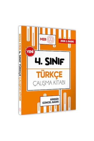 2026 Meb İlkokul 4.sınıf Çalışma Kitabı Çalışma Soruları Ve Deneme Paketi Tam Paket Baskı Ücreti