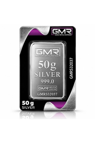 50 Gram Gümüş Külçe Adg 50 Gram Gümüş Külçe Adg