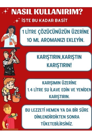 Sek Aroma Böğürtlen Votka Kiti Votka Aroması 10 ML - 1 L Uyumlu