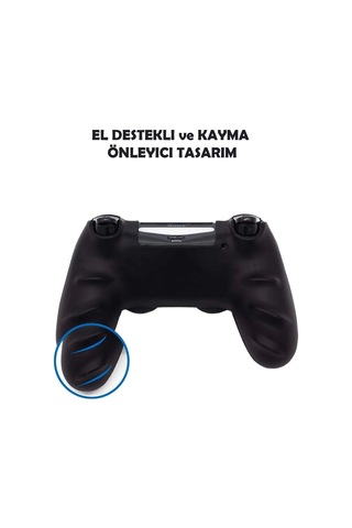 Ps5 Dualsense Red Dead Redemption Desenli Koruyucu Silikon Kılıf + Analog Silikon Koruyucu Rdr Model-2