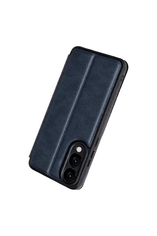 Galaxy Uyumlu S25 Edge Flip Cover - Lacivert standart