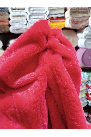 Toskana Peluş Kumaş Kırmızı