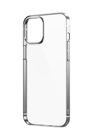 Apple Uyumlu iPhone 12 Pro Max Kılıf Zore Sun Kapak Gümüş