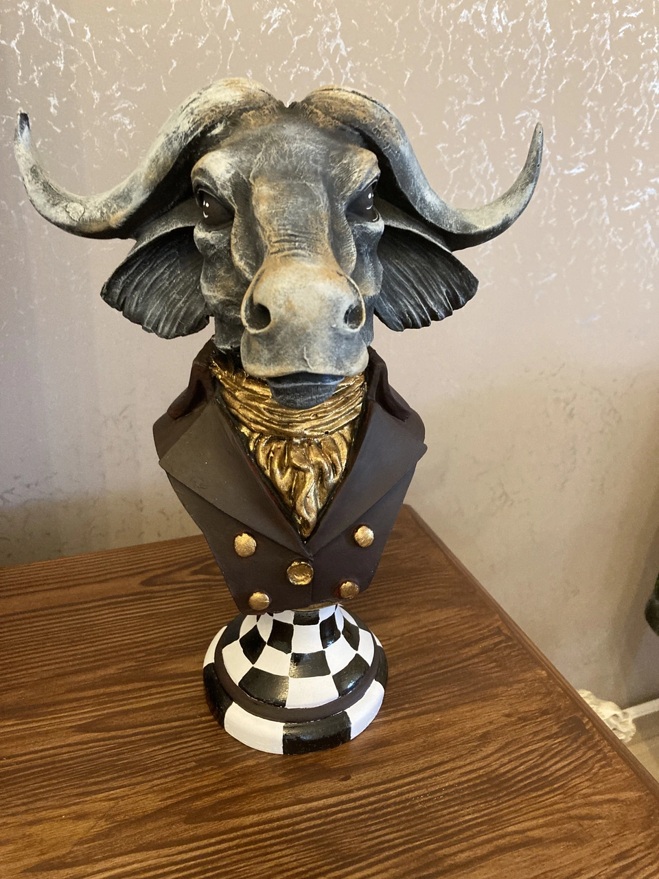 Bay Boga Bust Heykel Biblo Dekor